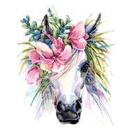 Canvas Hobby Canvas Unicorn 90 x 110 cm Rulo Sayılarla Boyama Seti
