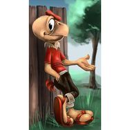 Canvas Hobby Canvas Yakışıklı Tavuk 90 x 110 cm Rulo Sayılarla Boyama Seti