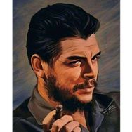 Canvas Hobby Che Guevara Kasnaklı 40 x 50 cm Sayılarla Boyama Seti