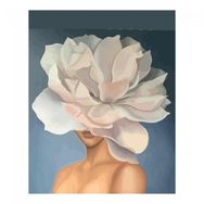 Canvas Hobby Çiçek Kadın 19 Kasnaklı 60 x 75 cm Sayılarla Boyama Seti