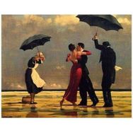 Canvas Hobby Dans 40 x 50 cm Kasnaklı Sayılarla Boyama Seti Duvar Sticker