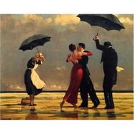Canvas Hobby Dans 50 x 65 cm Kasnaklı Sayılarla Boyama Seti Duvar Sticker