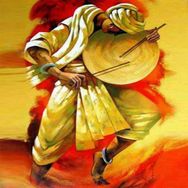 Canvas Hobby Dansı Ritmi Rulo 70x90 cm Sayılarla Boyama Seti