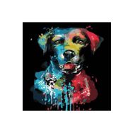 Canvas Hobby En İyi Dost 60 x 75 cm Kasnaklı Sayılarla Boyama Seti Duvar Sticker