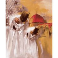 Canvas Hobby Ermiş Mevleviler Kasnaklı 100 x 140 cm Sayılarla Boyama Seti