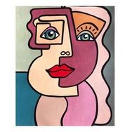 Canvas Hobby Farklı Bir Özge 40 x 50 cm Kasnaklı Sayılarla Boyama Seti Duvar Sticker