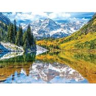 Canvas Hobby Göl Manzarası 2 Kasnaklı 100 x 140 cm Sayılarla Boyama Seti