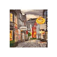 Canvas Hobby Güzel Bir Sokak Kasnaklı 100 x 140 cm Sayılarla Boyama Seti