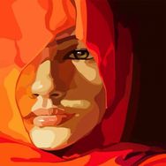 Canvas Hobby Hakikat Güzeli Kasnaklı 100 x 140 cm Sayılarla Boyama Seti