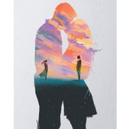 Canvas Hobby İçimizdeki Düşünceler Rulo 100x140 cm Sayılarla Boyama Seti
