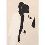 Canvas Hobby Kadının Esareti 2 70 x 90 cm Rulo Sayılarla Boyama Seti