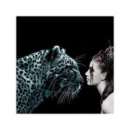 Canvas Hobby Kaplanın Duruşu Rulo 40 x 50 cm Sayılarla Boyama Seti