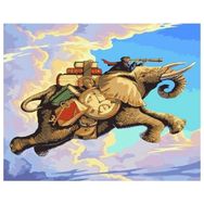 Canvas Hobby Kasnaklı 100 x 140 cm Uçanfil Sayılarla Boyama Seti