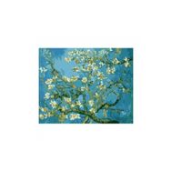 Canvas Hobby Kasnaklı 40 x 50 cm Canvas Van Gogh Badem Çiçekleri Sayılarla Boyama Seti