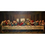Canvas Hobby Leonardo ve Son Yemek 60x75 cm Rulo Sayılarla Boyama Seti