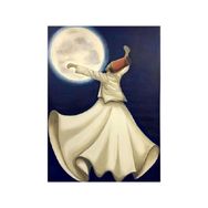 Canvas Hobby Mevlana 5 Kasnaklı 100 x 140 cm Sayılarla Boyama Seti
