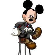 Canvas Hobby Mickey Mouse Kasnaklı 100 x 140 cm Sayılarla Boyama Seti