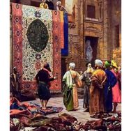 Canvas Hobby Osmanlı Halı Çarşısı Kasnaklı 100 x 140 cm Sayılarla Boyama Seti