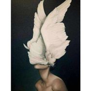 Canvas Hobby Özgür Ruhlu 2 Kasnaklı 100 x 140 cm Sayılarla Boyama Seti