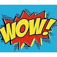 Canvas Hobby Pop Art Wow Kasnaklı 100 x 140 cm Sayılarla Boyama Seti