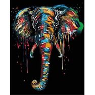 Canvas Hobby Renklerin Fili Kasnaklı 100 x 140 cm Sayılarla Boyama Seti