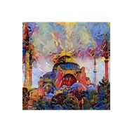Canvas Hobby Renkli Ayasofya 100 x 140 cm Rulo Sayılarla Boyama Seti
