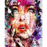 Canvas Hobby Renkli Düş 100 x 140 cm Rulo Sayılarla Boyama Seti