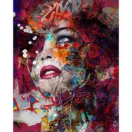 Canvas Hobby Renkli Düşünceler 100 x 140 cm Rulo Sayılarla Boyama Seti