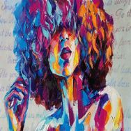Canvas Hobby Renkli Kıvırcık 100 x 140 cm Rulo Sayılarla Boyama Seti