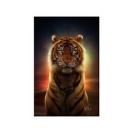 Canvas Hobby Ritüel Kaplanı 100 x 140 cm Rulo Sayılarla Boyama Seti