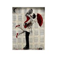 Canvas Hobby Romantik Şemsiye Anısı 1 100 x 140 cm Rulo Sayılarla Boyama Seti