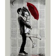 Canvas Hobby Romantik Şemsiye Anısı 2 70 x 90 cm Rulo Sayılarla Boyama Seti