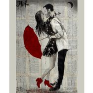 Canvas Hobby Romantik Şemsiye Anısı 5 40 x 50 cm Rulo Sayılarla Boyama Seti