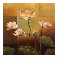 Canvas Hobby Rulo 100 x 140 cm Narin Çiçekler Sayılarla Boyama Seti
