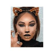Canvas Hobby Rulo 100 x 140 cm Panter Kız Sayılarla Boyama Seti