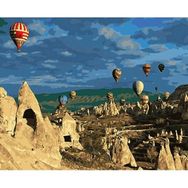 Canvas Hobby Rulo 100 x 140 cm Peri Bacaları ve Balon Sayılarla Boyama Seti