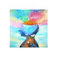 Canvas Hobby Rulo 100 x 140 cm Renkler ve Düşünce Sayılarla Boyama Seti