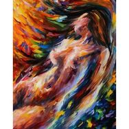 Canvas Hobby Rulo 100 x 140 cm Tutku 4 Sayılarla Boyama Seti