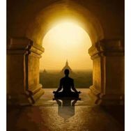 Canvas Hobby Rulo 70 x 90 cm Meditasyon Sayılarla Boyama Seti