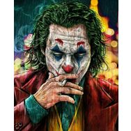 Canvas Hobby Rulo 90 x 110 cm Yeşil Saçlı Joker Sayılarla Boyama Seti