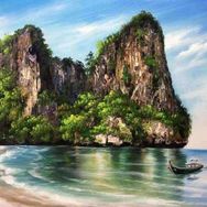 Canvas Hobby Rüya Gibi 70 x 90 cm Rulo Sayılarla Boyama Seti