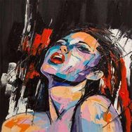 Canvas Hobby Şehvetli Kadın 2 90 x 110 cm Rulo Sayılarla Boyama Seti