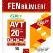 Çap Yayınları 2021 AYT Fen Bilimleri 20x40 Up Deneme