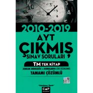 Çap Yayınları AYT TM Tek Kitap Tamamı Çözümlü Çıkmış Sınav Soruları