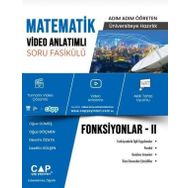 Çap Yayınları Matematik Fonksiyonlar 2 Fasikülü Video Anlatımlı Soru Bankası
