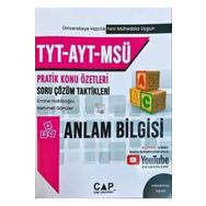 Çap Yayınları TYT AYT MSÜ Anlam Bilgisi Konu Özetli Soru Çözüm Taktikleri