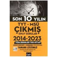 Çap Yayınları TYT MSÜ Son 10 Yılın Çıkmış Soruları