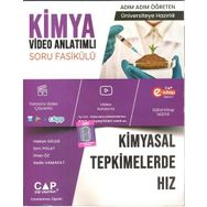 Çap Yayınları Üniversiteye Hazırlık Kimya Kimyasal Tepkimelerde Hız Konu Anlatımlı Soru Fasikülü