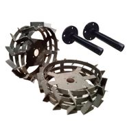 Çapa Makinaları 400x8-28 mm Demir Teker ve Aks Takımı