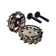 Çapa Makinaları 400x8-32 mm Demir Teker ve Aks Takımı
